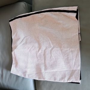 Etcetera Pencil Skirt, Polka Dot with Side Stripe, Size 8